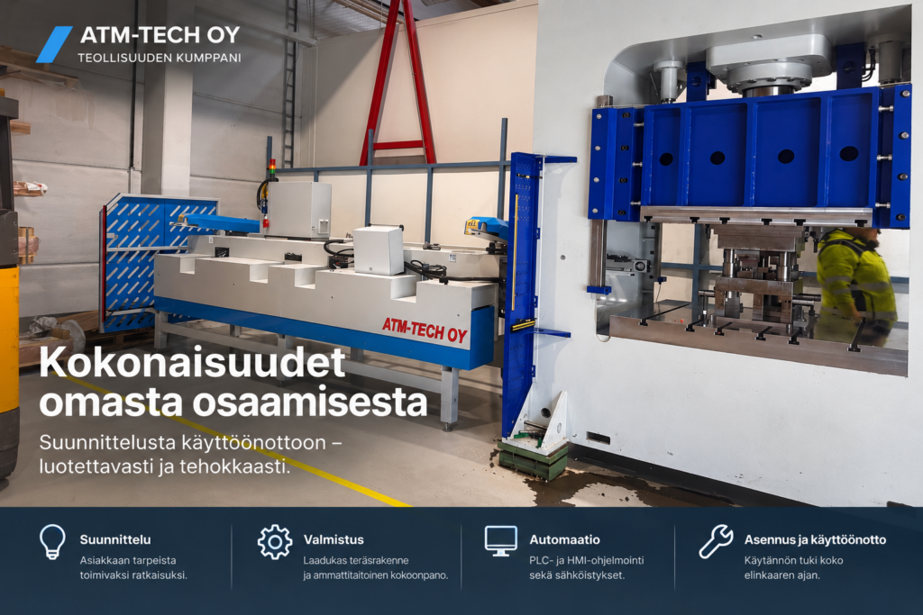 Teollisuuden automaatio ja koneenrakennus – ATM-Tech Oy
